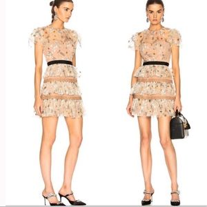 Self-portrait sequin dress